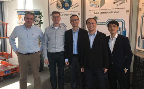 Sure Instrument had a meeting with Fluidwell in Netherland, April.2016