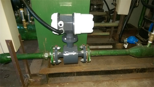  Magnetic Flow Meter in water application measurement