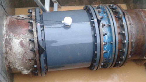  Magnetic Flow Meter in under well field measurement